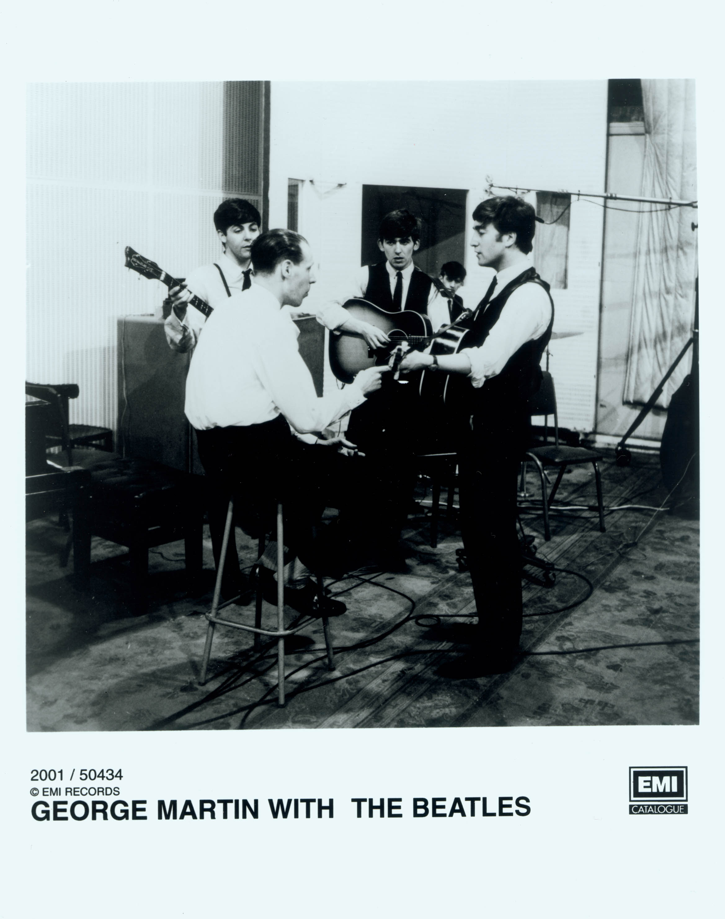 george-martin-and-beatles
