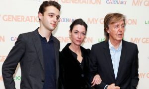 Mary McCartney, Paul McCartney & Arthur Donald